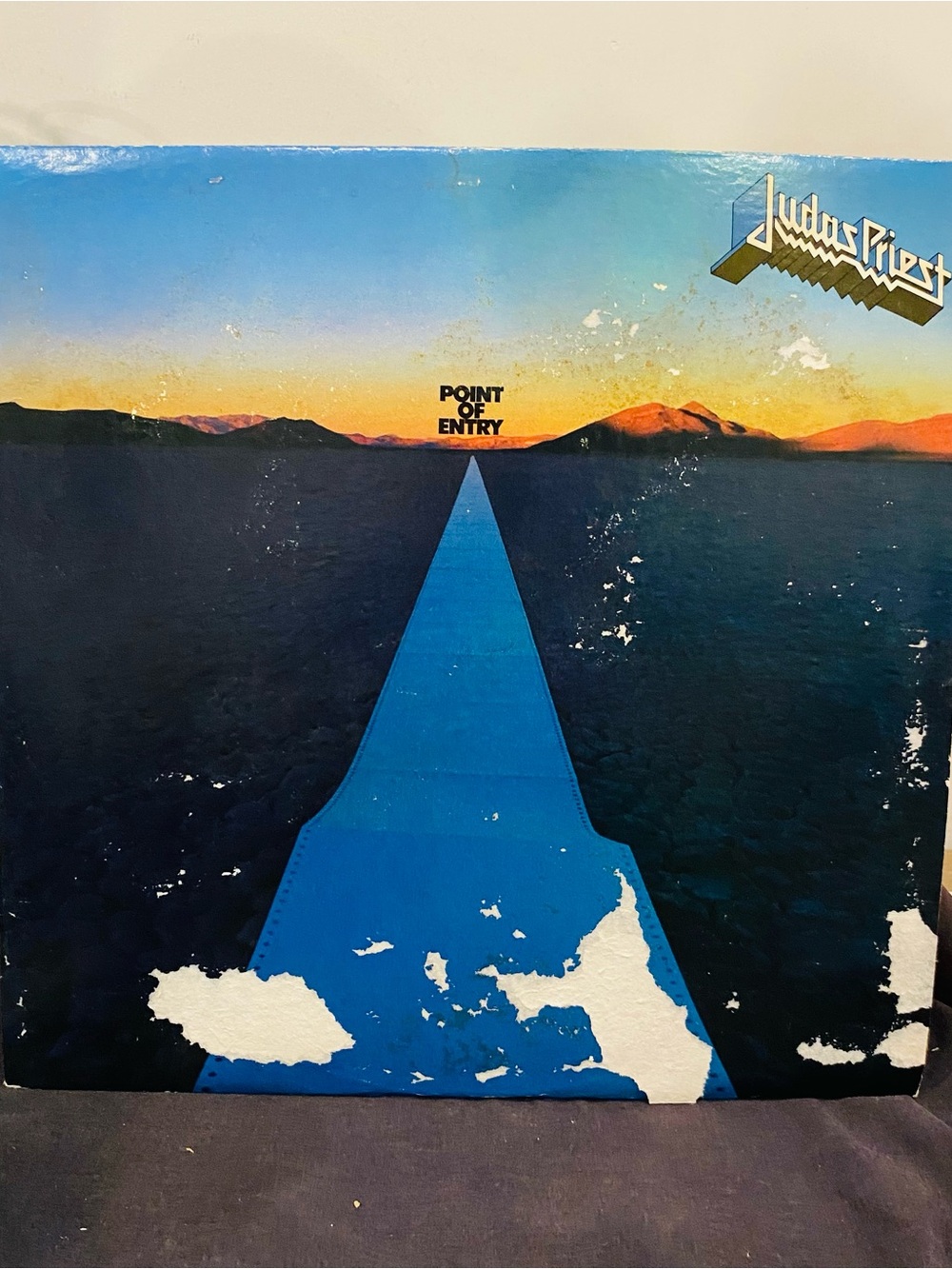 Judas Priest - Point Of Entry - Vinyl Record LP - US 1981 Columbia FC 37052